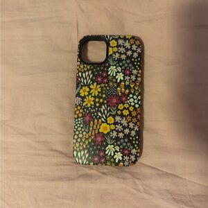 Casely Floral Phone Case - Black and Multicolor